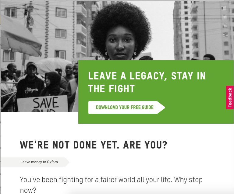 A young black woman activist looks straight at the camera.